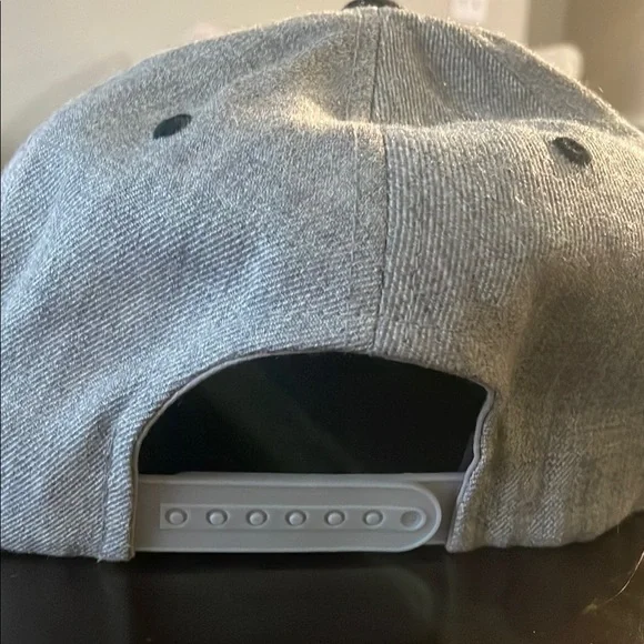 Gray and Black JOY Cap with Purple Accents - Picture 3 of 4